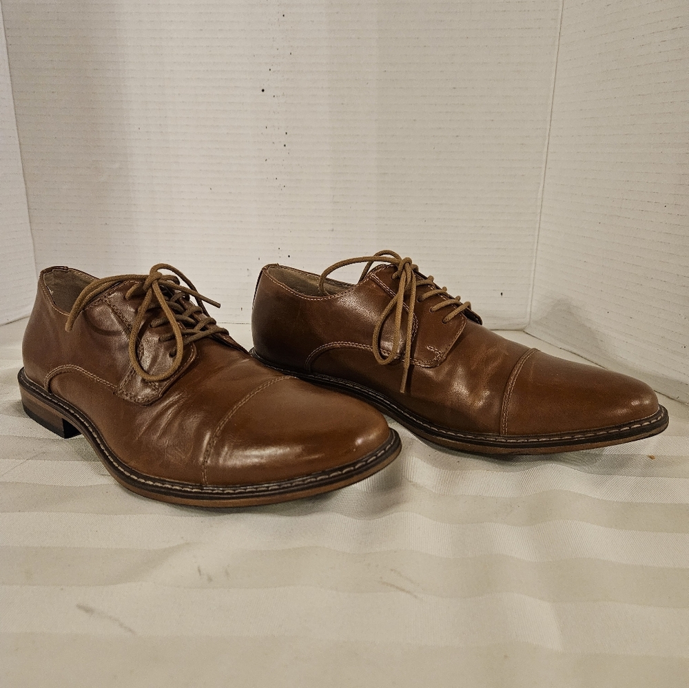 Men's Dexter Brown Leather Dress Shoes